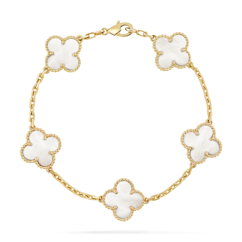 Clover Bracelet | Pearl